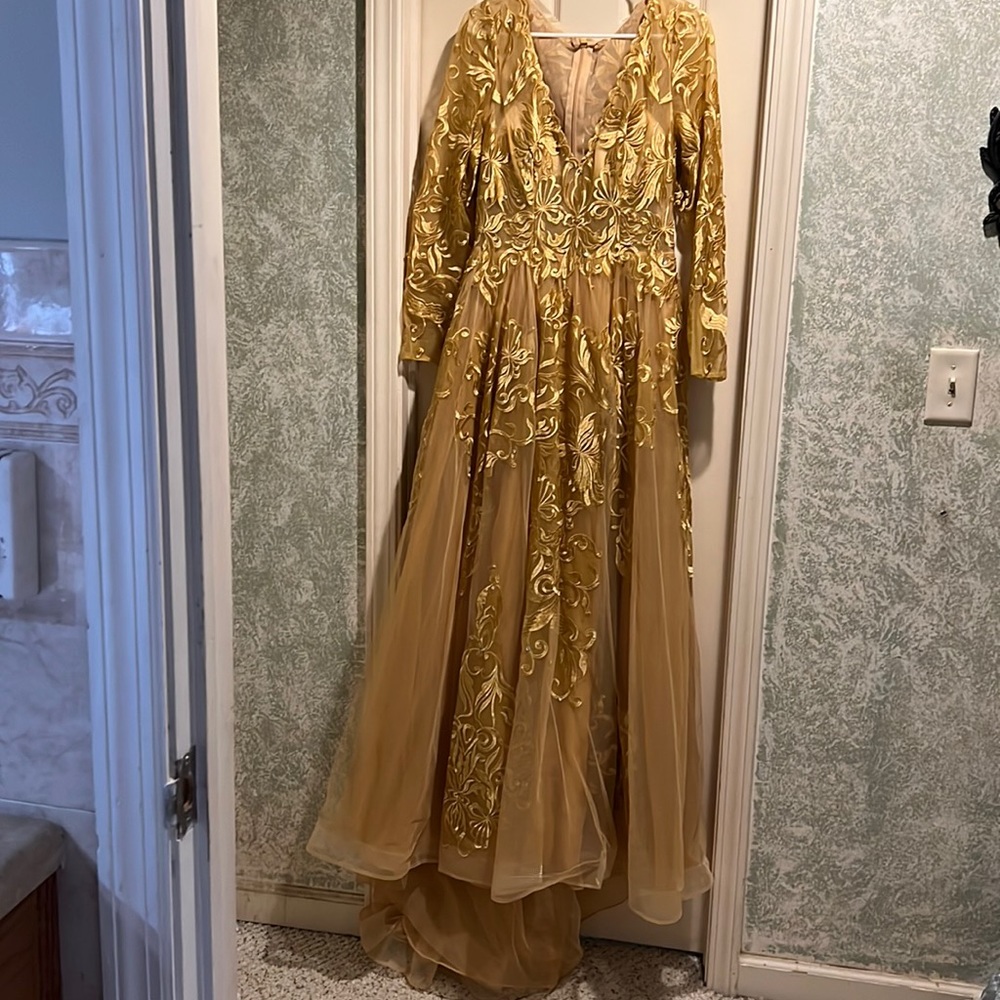 Long sleeve evening gown, Reposh didn’t fit!! 😔